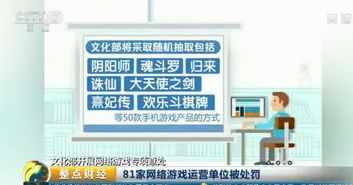 文化部重拳整治網(wǎng)絡(luò)游戲 逗游等81家單位遭處罰